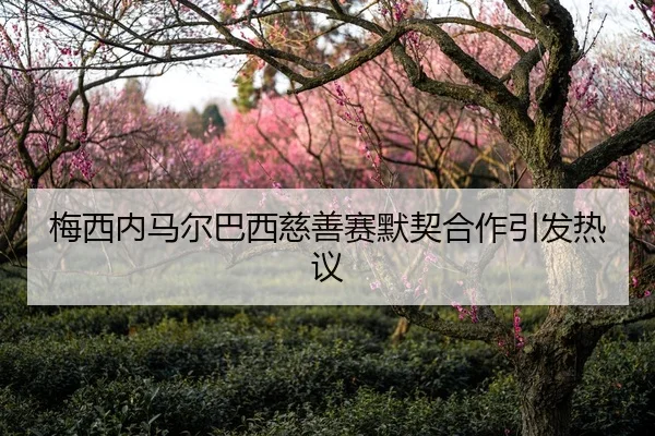 梅西内马尔巴西慈善赛默契合作引发热议